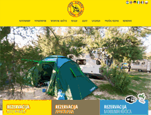 Tablet Screenshot of camping-puntica.hr